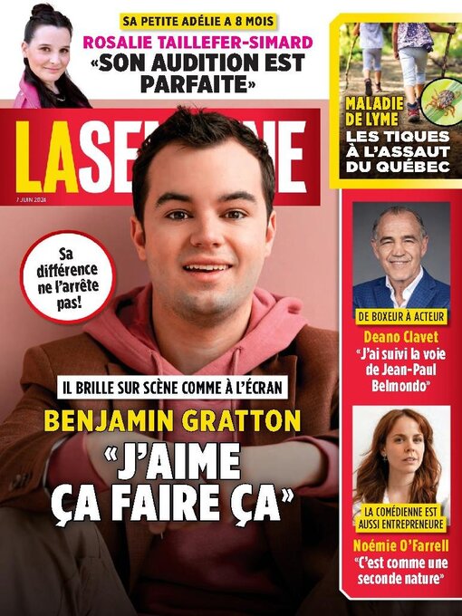 Title details for La Semaine by TVA Publications Inc. - Available